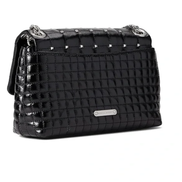 REBECCA MINKOFF EDIE SQUARE CROSSBODY W/ STUDS - Picture 2 of 7